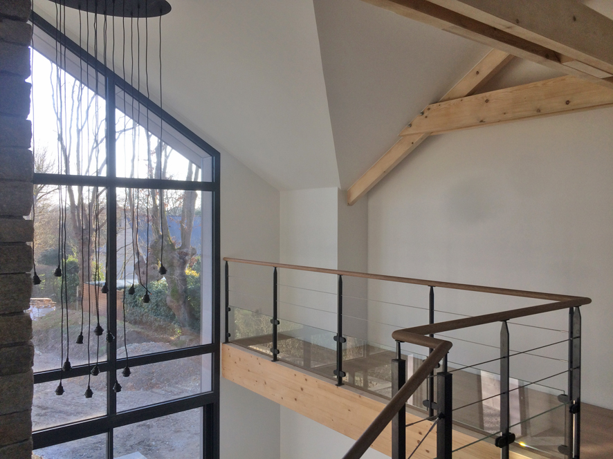 Maison Mixte Bois Brique