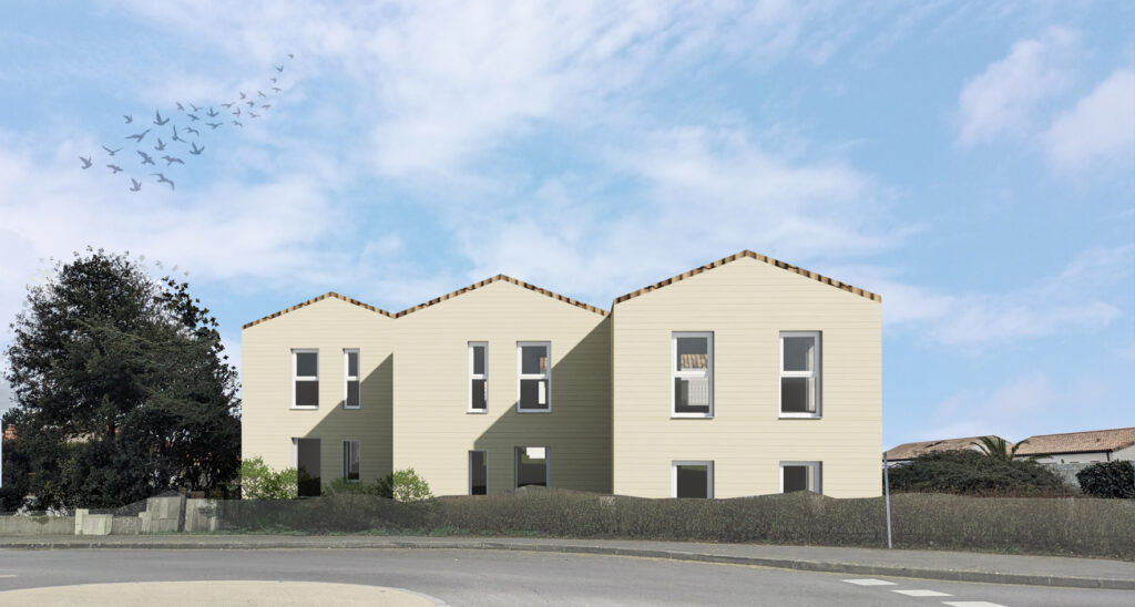 Logements sociaux sur rue Habitat participatif