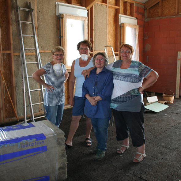 Habitats participatifs : auto construction