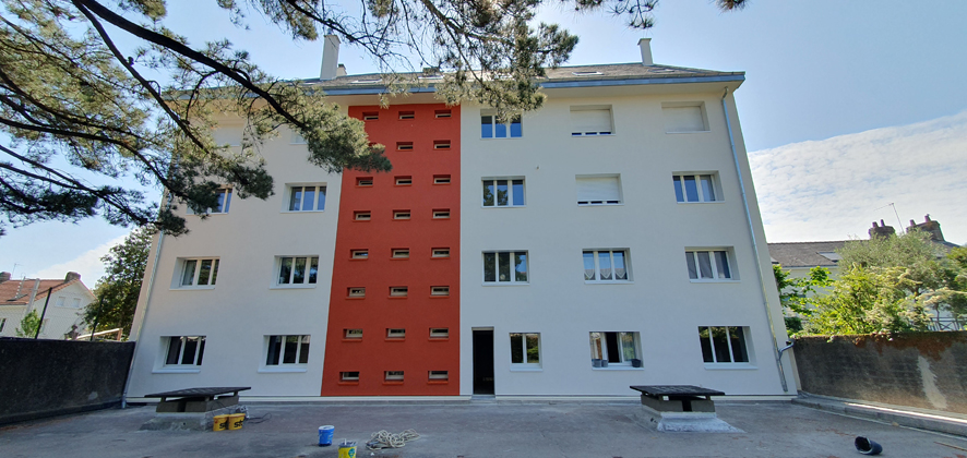 fin chantier copropriété Fellonneau