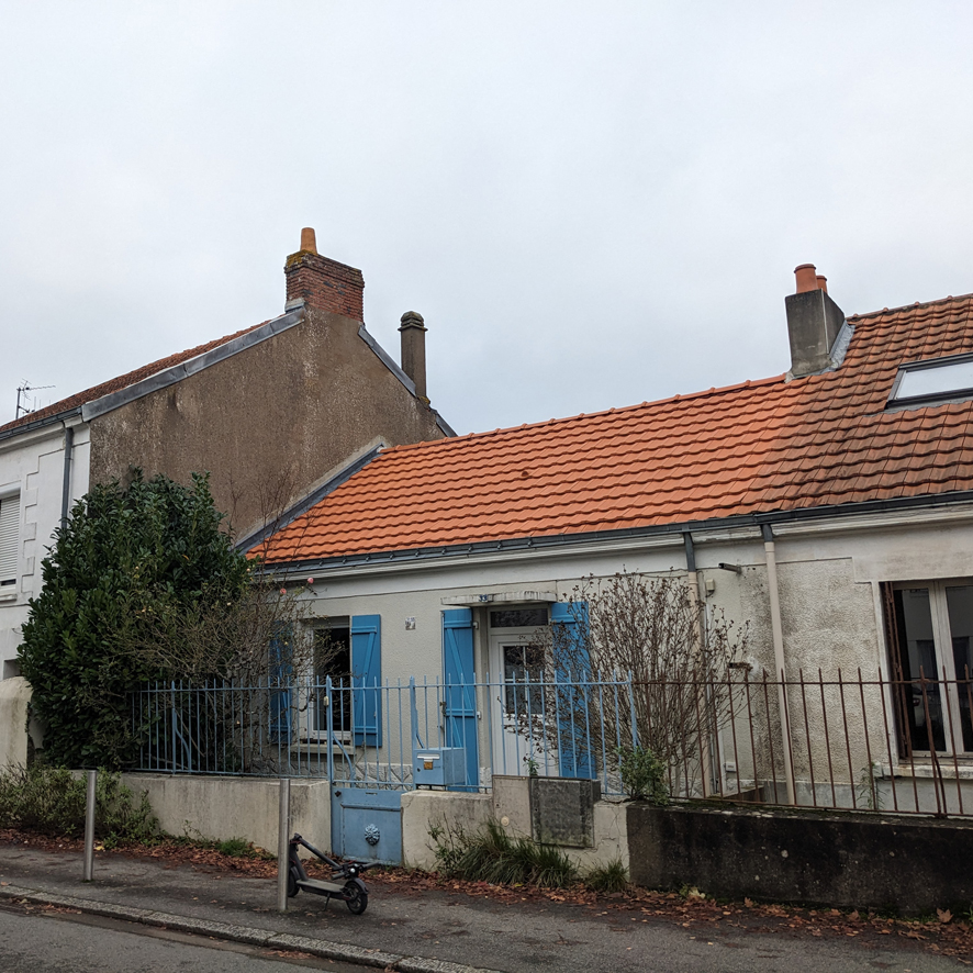 Surélévation d'une maison ouvrière