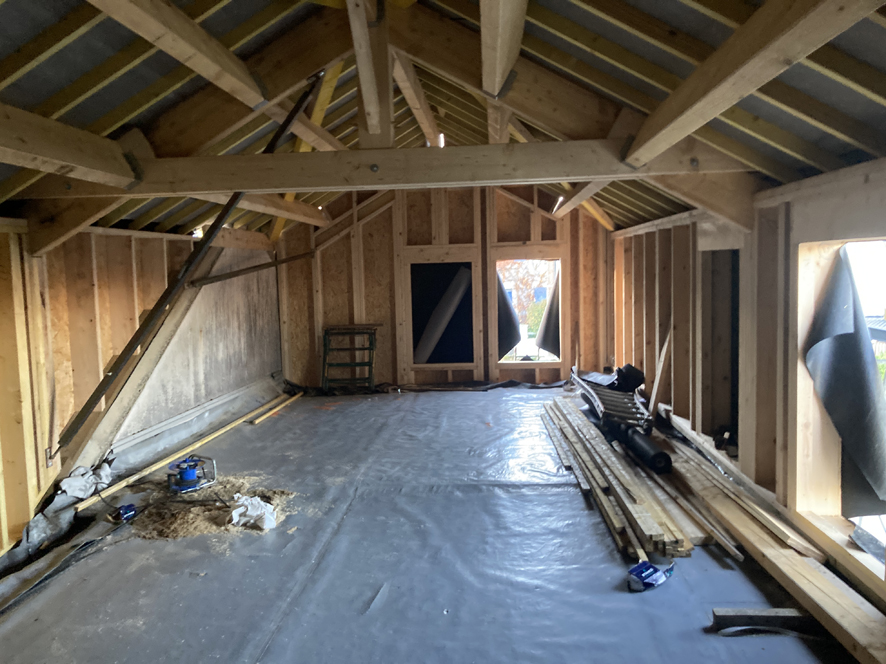Surélévation d'une maison individuelle